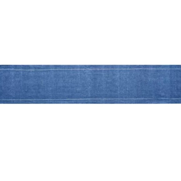 Our Table Hemstitch 90-Inch Table Runner in Sodalite Blue - Picture 3 of 3